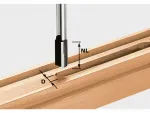 Festool Nutfräser HW S12 D14/50 491089